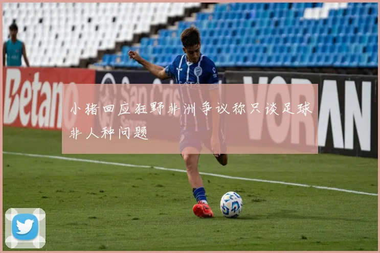 小猪回应狂野非洲争议称只谈足球非人种问题